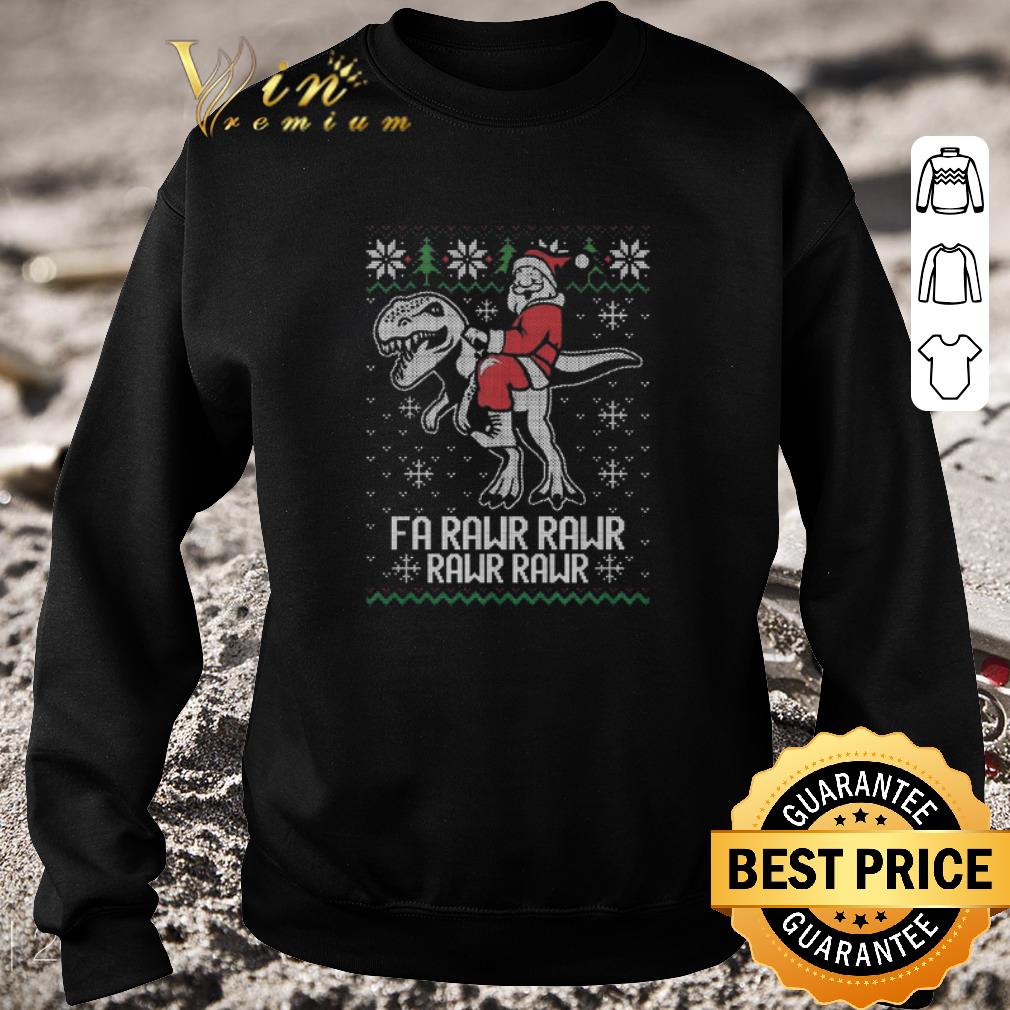 Top Santa Riding Dinosaur Fa Rawr Rawr Rawr Rawr Sweater shirt 53e61e00 top santa riding dinosaur fa rawr rawr rawr rawr sweater shirt 4 - Top Santa Riding Dinosaur Fa Rawr Rawr Rawr Rawr Sweater shirt