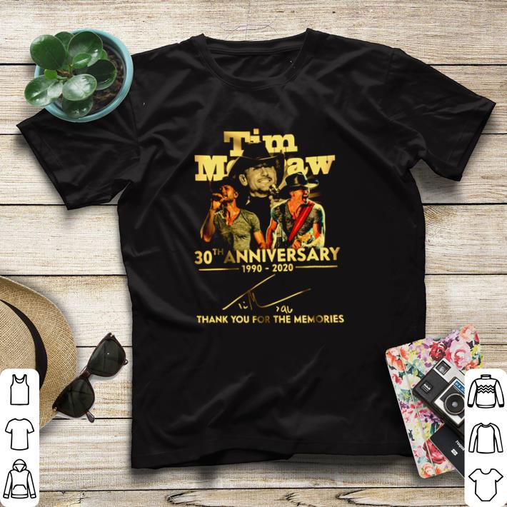 Premium Tim McGraw 30th Anniversary 1990 2020 thank you for the memories shirt sweater 54d47565 premium tim mcgraw 30th anniversary 1990 2020 thank you for the memories shirt sweater 4 - Premium Tim McGraw 30th Anniversary 1990 2020 thank you for the memories shirt sweater