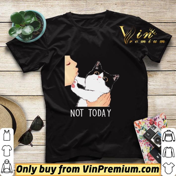 64b8f042 not today no kisses cat shirt sweater 4 - Not today no kisses cat shirt sweater