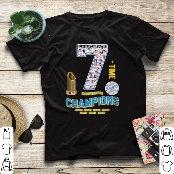711f67f8 premium 7 time world series champion 1955 2020 shirt sweater 4 - Premium 7 time world series champion 1955 2020 shirt sweater