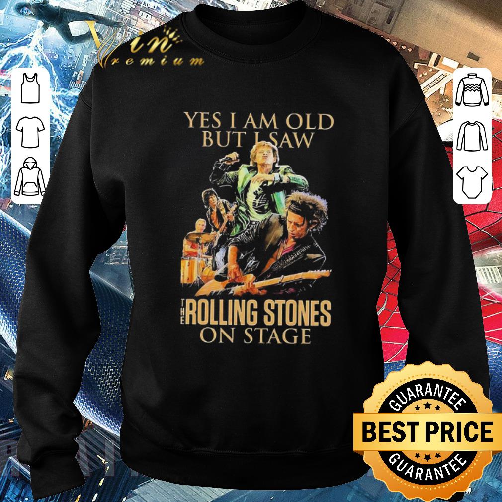 8b78a601 awesome yes i am old but i saw the rolling stoned on stage shirt 4 - Awesome Yes I Am Old But I Saw The Rolling Stoned On Stage shirt