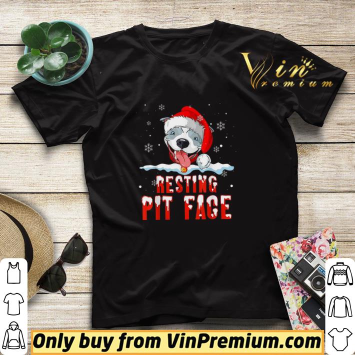 af5c634f christmas dog pitbull resting pit face shirt sweater 4 - Christmas Dog Pitbull Resting Pit Face shirt sweater