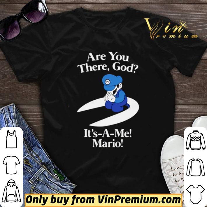 Are you there God it’s a me Mario shirt sweater