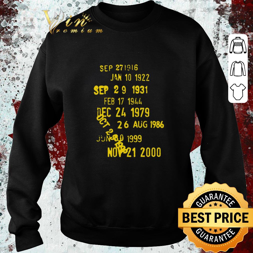 Hot Sep 271916 Jan 10 1922 Sep 29 1931 Feb 17 1944 Dec 24 1979 shirt b5e3fd2c hot sep 271916 jan 10 1922 sep 29 1931 feb 17 1944 dec 24 1979 shirt 4 - Hot Sep 271916 Jan 10 1922 Sep 29 1931 Feb 17 1944 Dec 24 1979 shirt