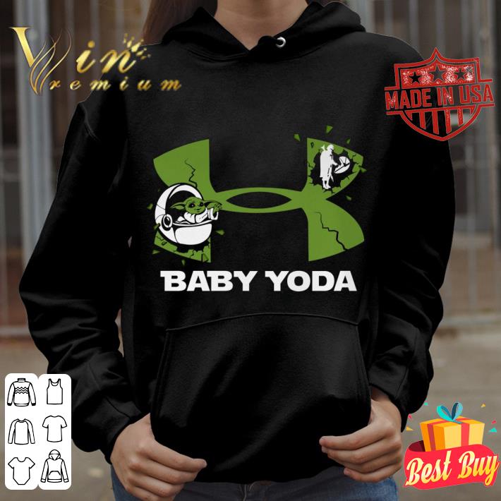 333507ba best star wars baby yoda under armour shirt 4 - Best Star Wars Baby Yoda Under Armour shirt