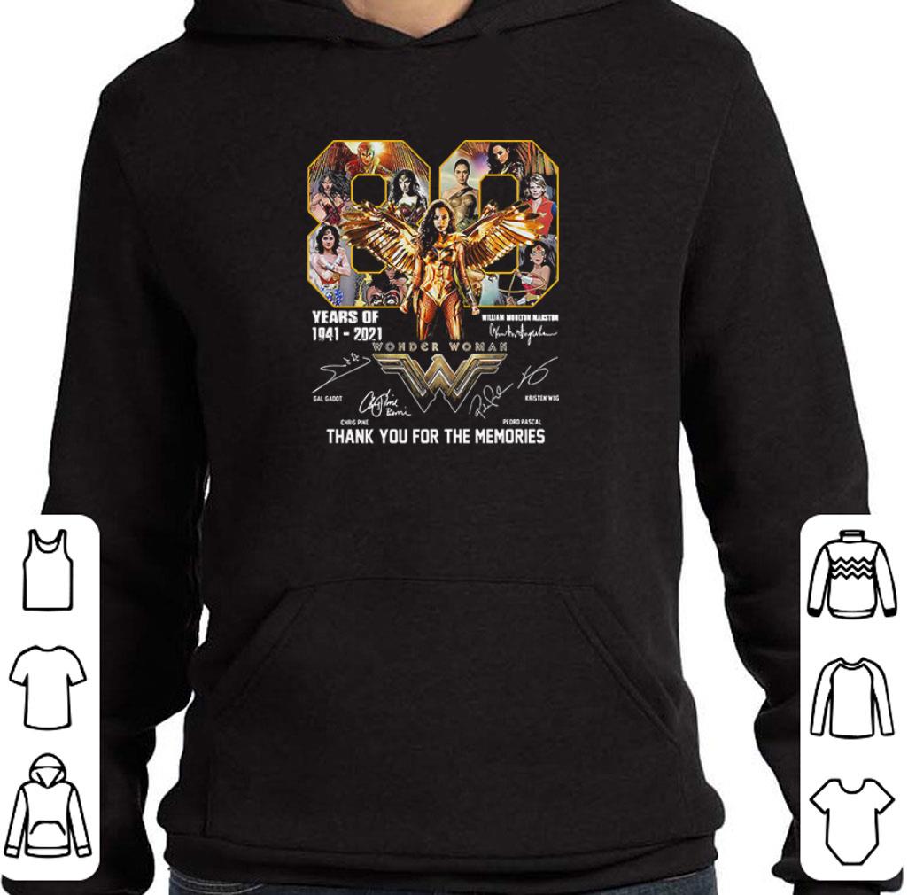 3686abed pretty 80 years of wonder woman 1941 2021 thank you for the memories signatures shirt 4 - Pretty 80 Years Of Wonder Woman 1941 2021 Thank You For The Memories Signatures shirt
