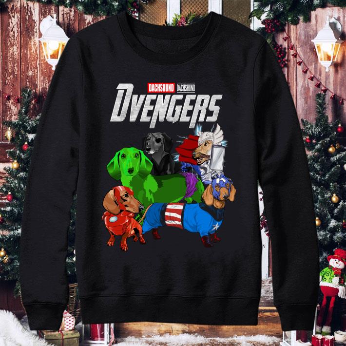 54fe3d2e marvel dachshund dvenger avengers endgame infinity war shirt 4 - Official Marvel Dachshund Dvenger Avengers Endgame Infinity War shirt