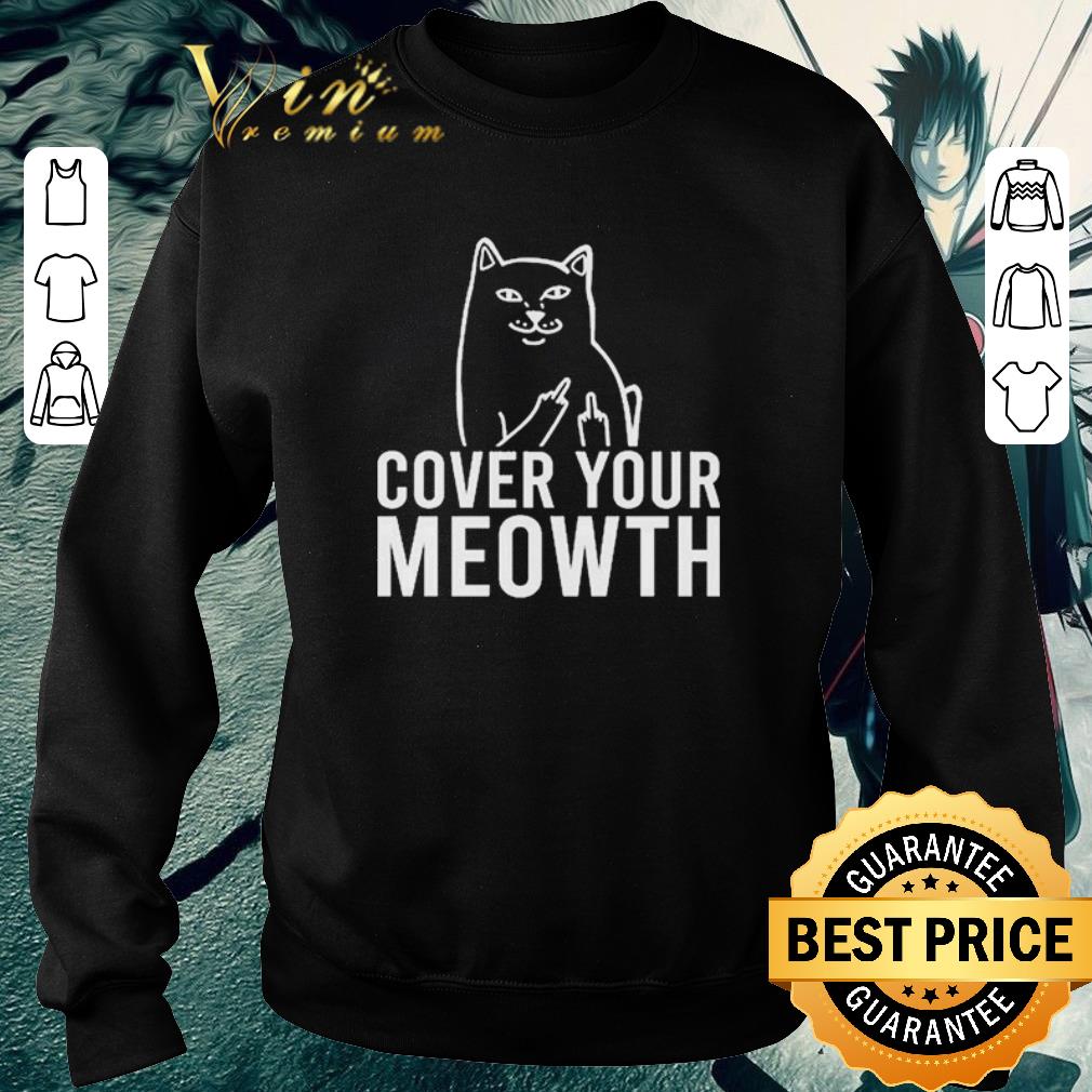 9e07a320 pretty cat cover your meowth shirt 4 - Pretty Cat Cover Your Meowth shirt