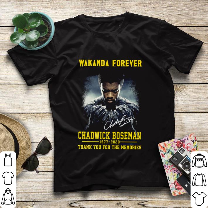 Official Wakanda Forever Chadwick Boseman 1977 2020 thank you for the memories shirt sweater be39b810 official wakanda forever chadwick boseman 1977 2020 thank you for the memories shirt sweater 4 - Official Wakanda Forever Chadwick Boseman 1977 2020 thank you for the memories shirt sweater