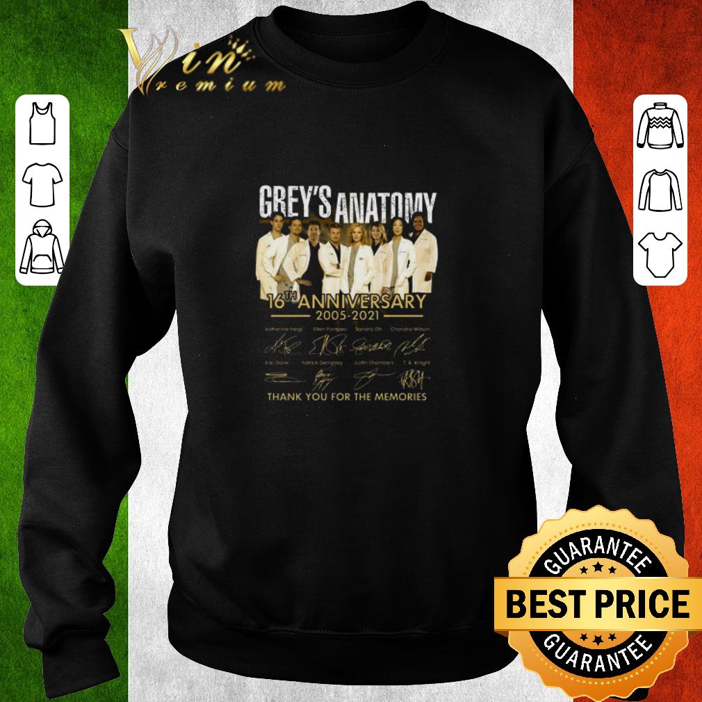 de9a9929 pretty all character grey s anatomy 16th anniversary 2005 2021 signatures shirt 4 - Pretty All character Grey’s Anatomy 16th Anniversary 2005-2021 Signatures shirt