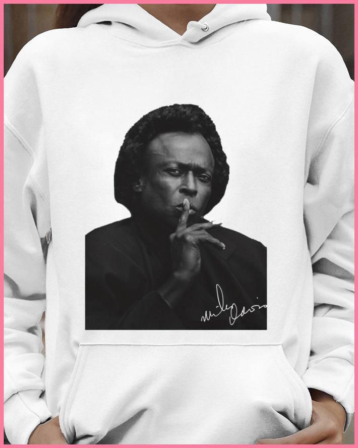e8234a9a awesome miles davis signature shirt 4 - Awesome Miles Davis signature shirt