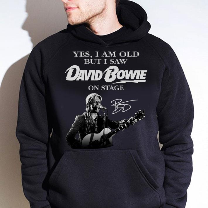 11840903 yes i am old but i saw david bowie singing on stage signature shirt 4 - Official Yes I Am Old But I Saw David Bowie Singing On Stage Signature Shirt