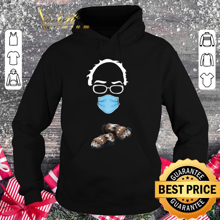 bd4a4fa8 bernie sanders mittens meme sitting wearing mask shirt 4 - Official Bernie Sanders Mittens Meme Sitting Wearing Mask Shirt