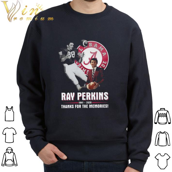 36a6f779 original alabama crimson tide ray perkins 1941 2020 thanks you for the memories signatures shirt sweatshirt 4 - Original Alabama Crimson Tide Ray Perkins 1941-2020 thanks you for the memories signatures shirt sweatshirt