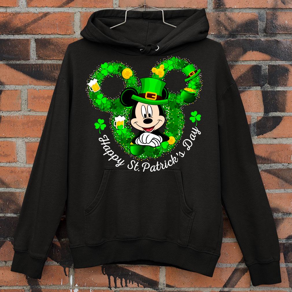 ecbbddac disney mickey mouse happy st patrick s day shirt 4 - Best Disney Mickey mouse Happy St. Patrick's Day shirt