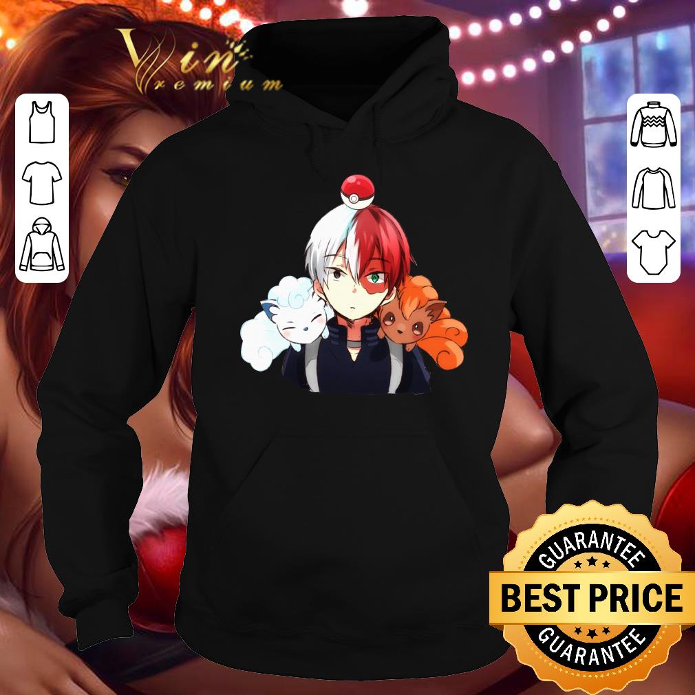 Awesome Todoroki Shouto & Pokemon My hero academia Alolan Vulpix shirt 0c191fb6 todoroki shouto pokemon my hero academia alolan vulpix shirt 4 - Awesome Todoroki Shouto & Pokemon My hero academia Alolan Vulpix shirt