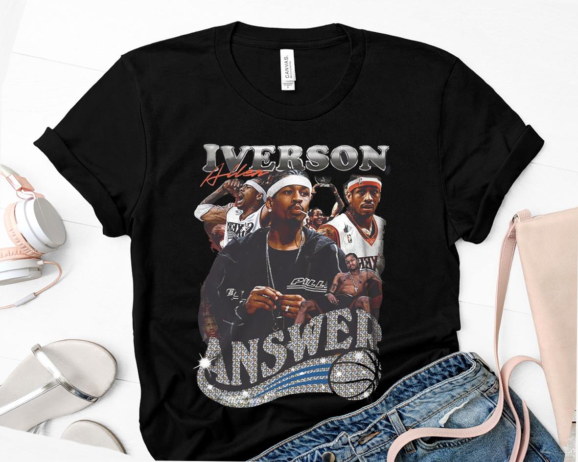 Allen Iverson Shirt , Philadelphia Shirt, NBA Iverson Shirt, NBAMvp Philadelphia 76ers Shirt