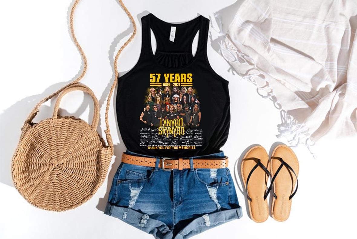 57 Years 1964-2021 Lynyrd Skynyrd Thank You For The Memories Signatures Shirt 57 Years 1964 2021 Lynyrd Skynyrd Thank You For The Memories Signatures Shirt 4 - 57 Years 1964-2021 Lynyrd Skynyrd Thank You For The Memories Signatures Shirt