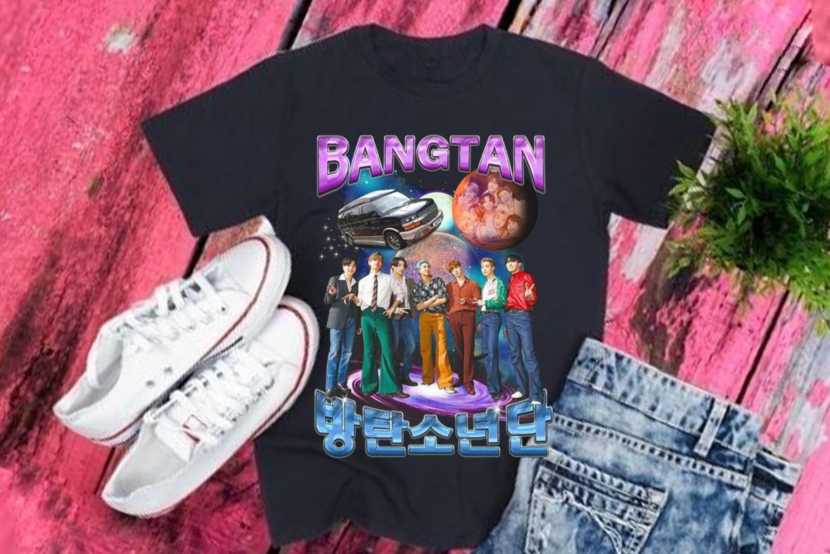 BTS Bangtan Boys gift merch, KPOP Bangtan Boys Tee Shirt, Bangtan Shirt Idol Shirt