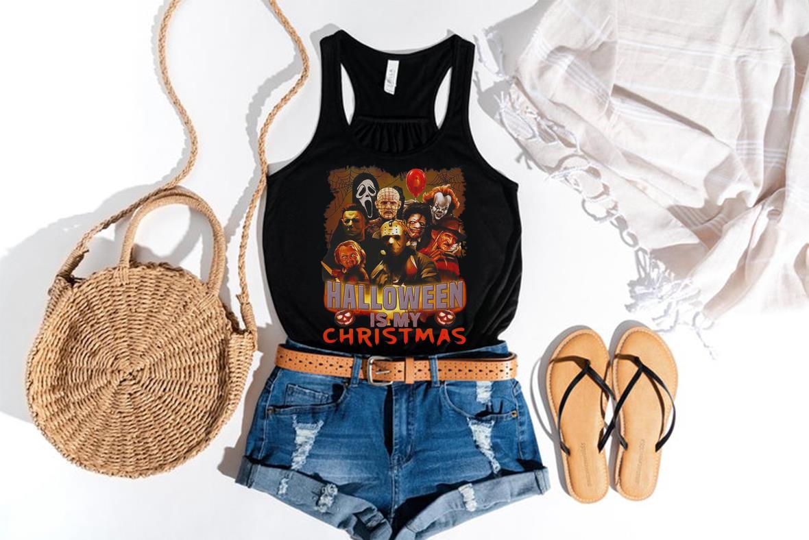 Halloween Is My Christmas Horror Movie CharactersBat Shirt, Halloween Is My Christmas Horror Movie CharactersBat Shirt 4 - Halloween Is My Christmas Horror Movie CharactersBat Shirt,