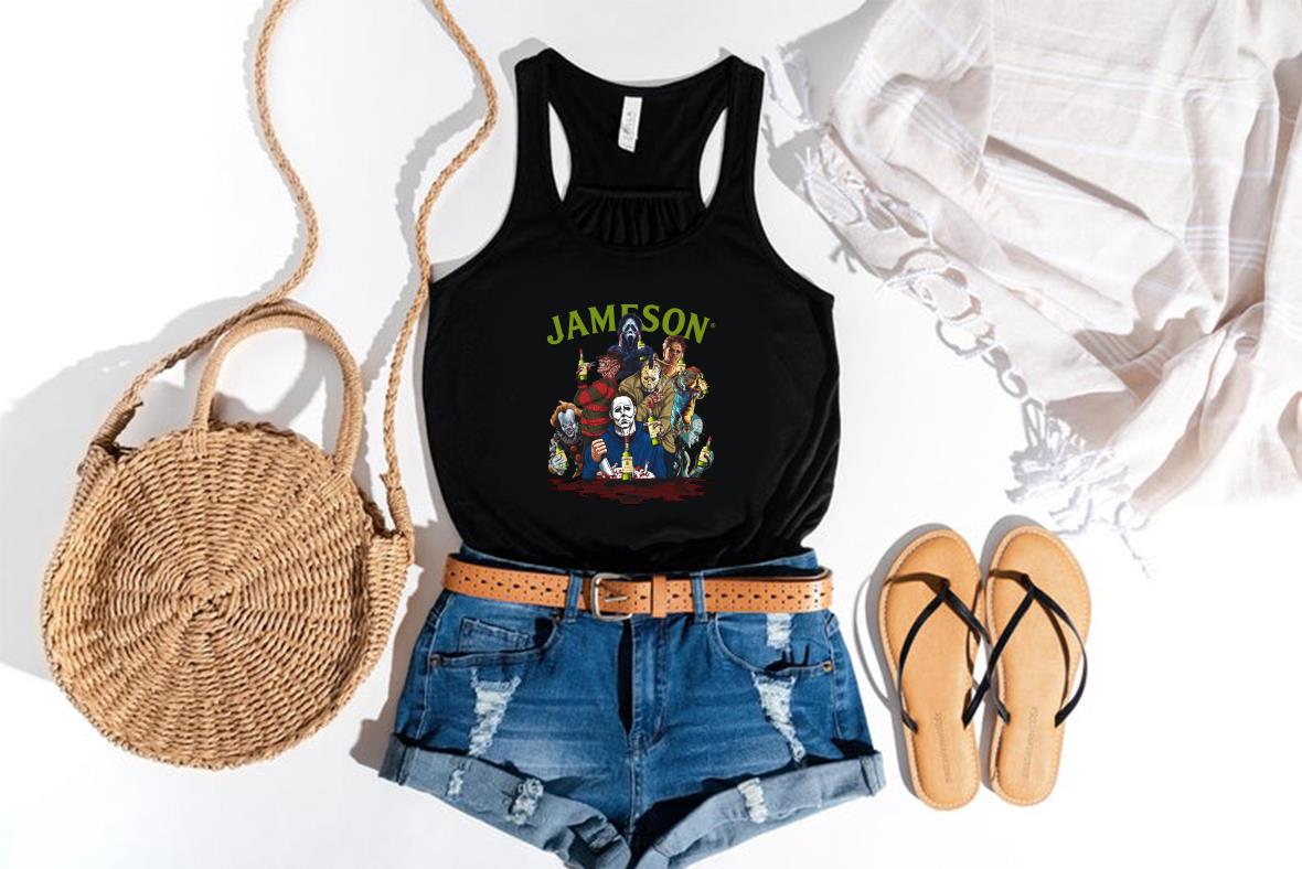 Jameson Horror Movie Creepy Shirt, Horror Character Drink Jameson Halloween Shirt werewolf Shirt Jameson Horror Movie Creepy Shirt Horror Character Drink Jameson Halloween Shirt werewolf Shirt 4 - Jameson Horror Movie Creepy Shirt, Horror Character Drink Jameson Halloween Shirt werewolf Shirt