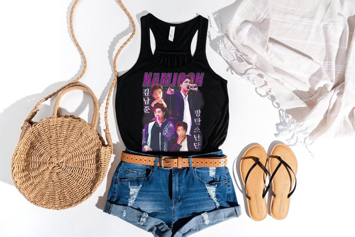 Kim Nam-joon Shirt Korean rapper Tee namjoon Tshirt, BTS Kim Nam-joon Shirt Kim Nam joon Shirt Korean rapper Tee namjoon Tshirt BTS Kim Nam joon Shirt 4 - Kim Nam-joon Shirt Korean rapper Tee namjoon Tshirt, BTS Kim Nam-joon Shirt