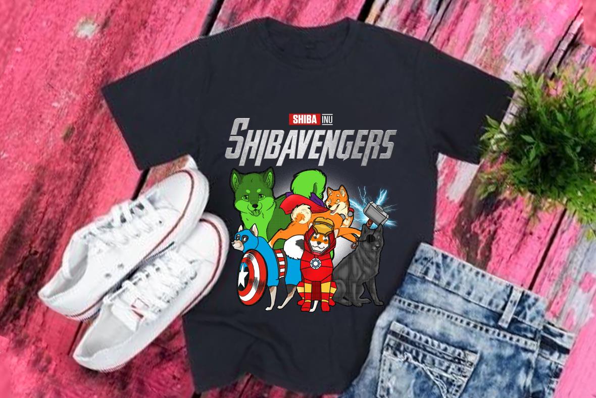 Marvel Avengers Endgame Shiba Inu Shibavengers Shirt, Marvel Shirt