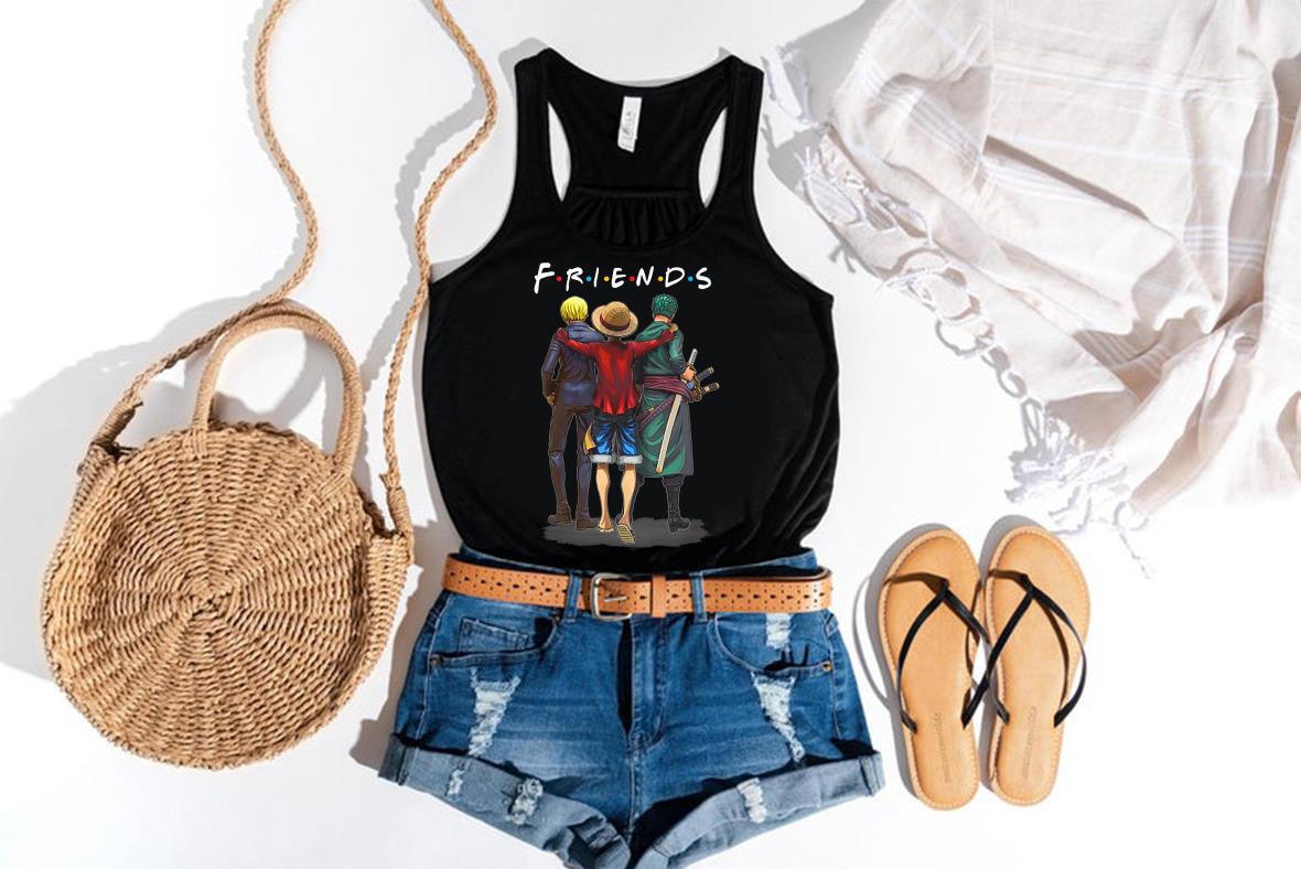 One Piece Friends Shirt, Friends Luffy Zoro And Sanji Shirt, Friends Straw Hat Shirt One Piece Friends Shirt Friends Luffy Zoro And Sanji Shirt Friends Straw Hat Shirt 4 - One Piece Friends Shirt, Friends Luffy Zoro And Sanji Shirt, Friends Straw Hat Shirt