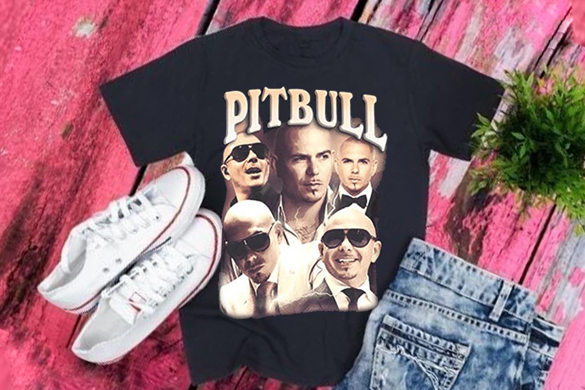 Pitbull shirt rap hip hop 90s vintage Style Unisex Shirt, tapper Pitbull Shirt