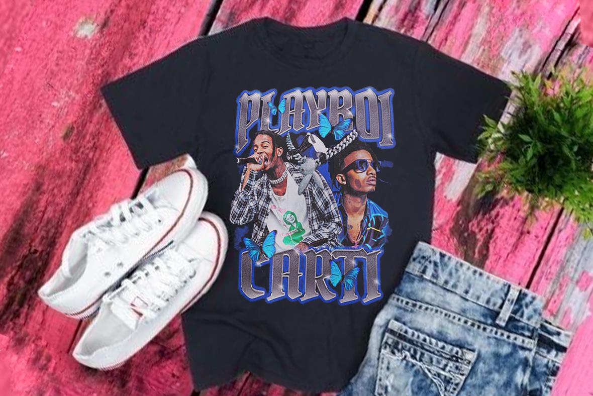 Playboi Carti 90’s Inspired Shirt, Sky Playboi Carti Vert Shirt, Playboi Carti Shirt
