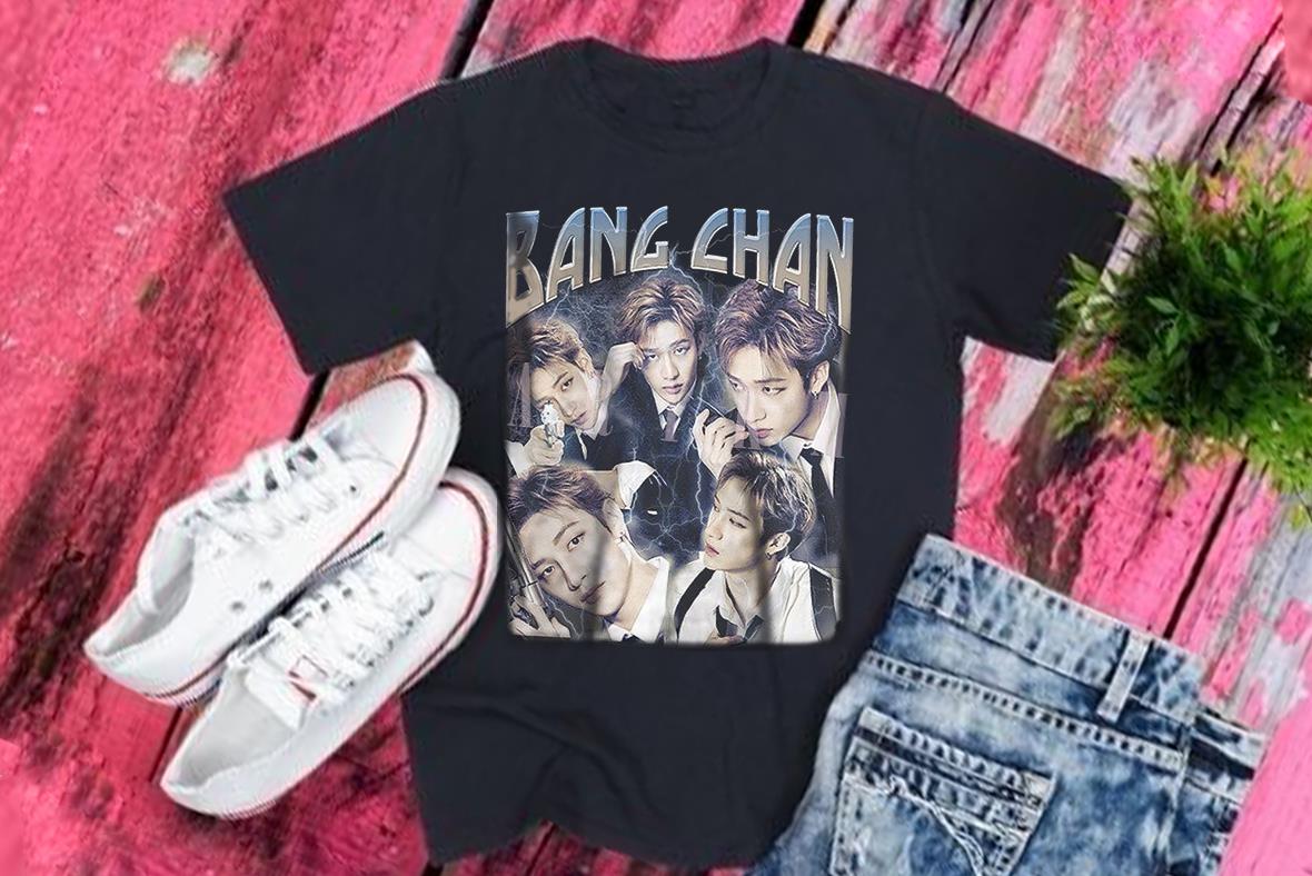 STRAY KIDS BANGCHAN Shirt, Stray Kids Printed Graphic Tee, Stray Kid Fan Shirt,Kpop Shirt, kpop inspired clothing