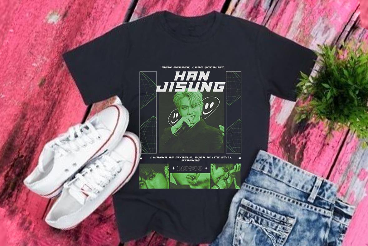 STRAY KIDS JISUNG Black Unisex Kpop Shirt, kpop inspired clothing, kpop merch, JISUNG Shirt