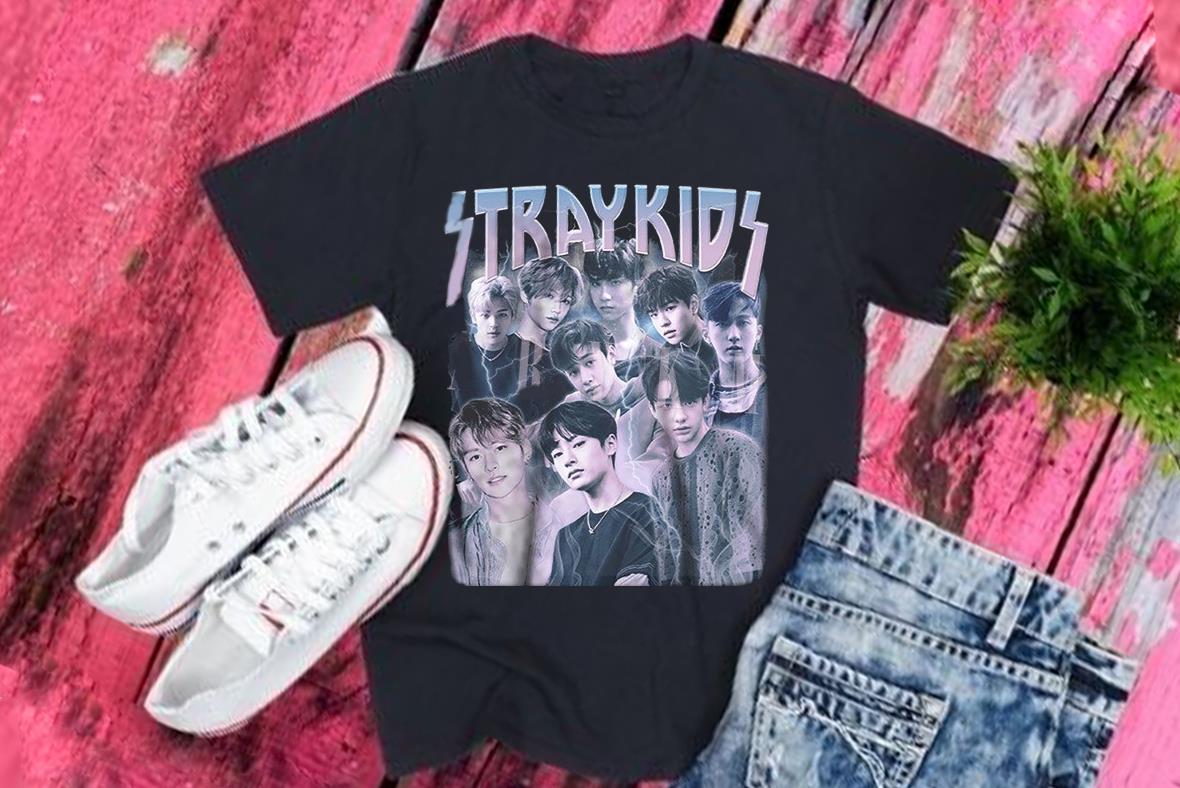 STRAY KIDS Shirt, Stray Kids Printed Graphic Tee, Stray Kid Fan Shirt,Kpop Shirt, kpop inspired clothing, kpop merch Shirt