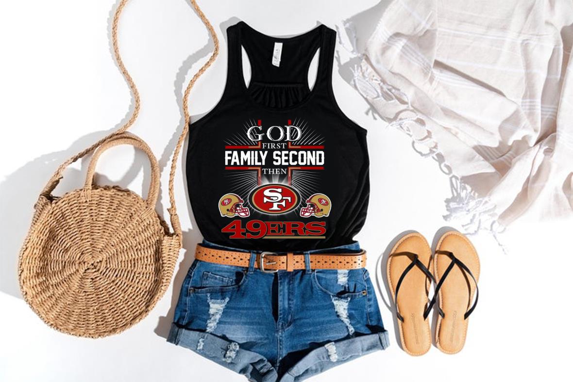Vintage God First Family Second Then San Francisco 49ers Football Shirt, Francisco 49ers Shirt Vintage God First Family Second Then San Francisco 49ers Football Shirt Francisco 49ers Shirt 4 - Vintage God First Family Second Then San Francisco 49ers Football Shirt, Francisco 49ers Shirt