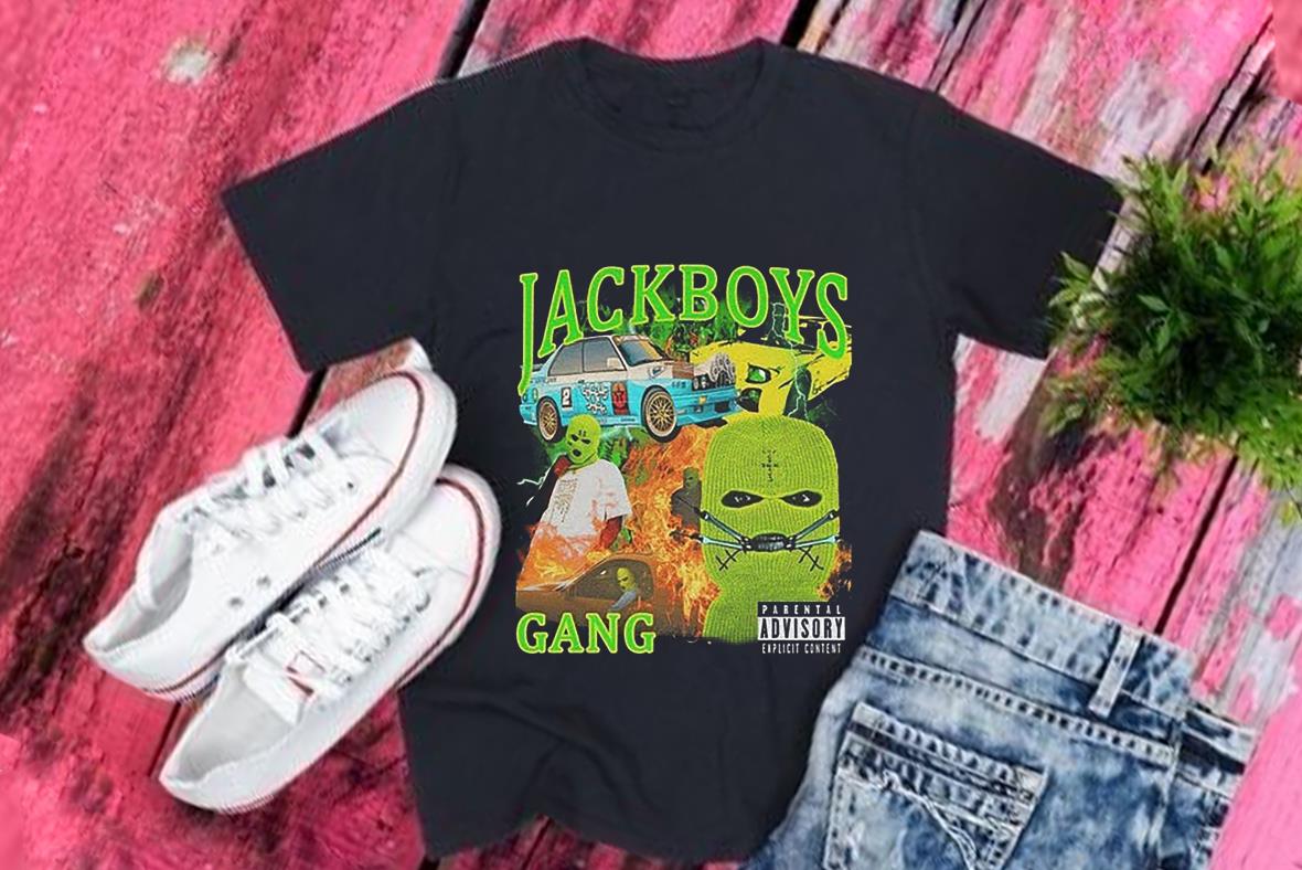 Vintage Travis Scott Shirt, Jackboys Gang Shirt, Vintage Jackboys Travis Scott Rap Tee Shirt