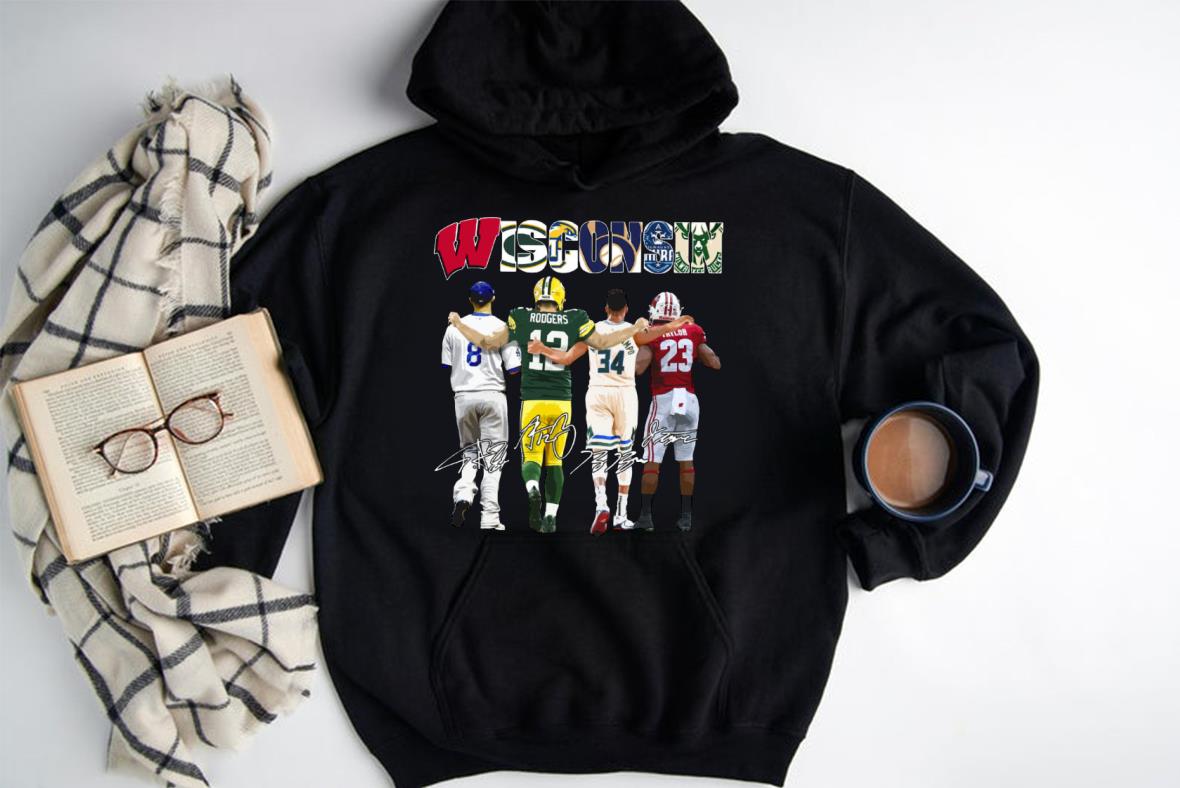 Vintage Wisconsin Rodgers Giannis And Taylor And Antetokounmpo And Ryan Braun Signatures Shirt, Giannis And Taylor Shirt Vintage Wisconsin Rodgers Giannis And Taylor And Antetokounmpo And Ryan Braun Signatures Shirt, Giannis And Taylor Shirt