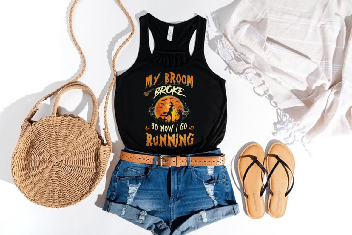 Vintage Witch Running In The Moon Halloween Shirt, Witch Running In The Moon Shirt, Halloween My Broom Broke So Now I Go Shirt Vintage Witch Running In The Moon Halloween Shirt Witch Running In The Moon Shirt Halloween My Broom Broke So Now I Go Shirt 4 - Vintage Witch Running In The Moon Halloween Shirt, Witch Running In The Moon Shirt, Halloween My Broom Broke So Now I Go Shirt