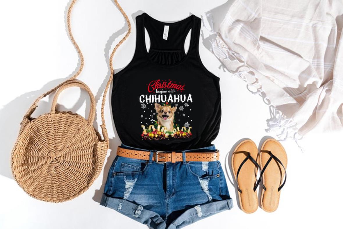 Chihuahua Santa Claus Christmas Shirt, Christmas Begins With Chihuahua Shirt Chihuahua Santa Claus Christmas Shirt Christmas Begins With Chihuahua Shirt 4 - Chihuahua Santa Claus Christmas Shirt, Christmas Begins With Chihuahua Shirt