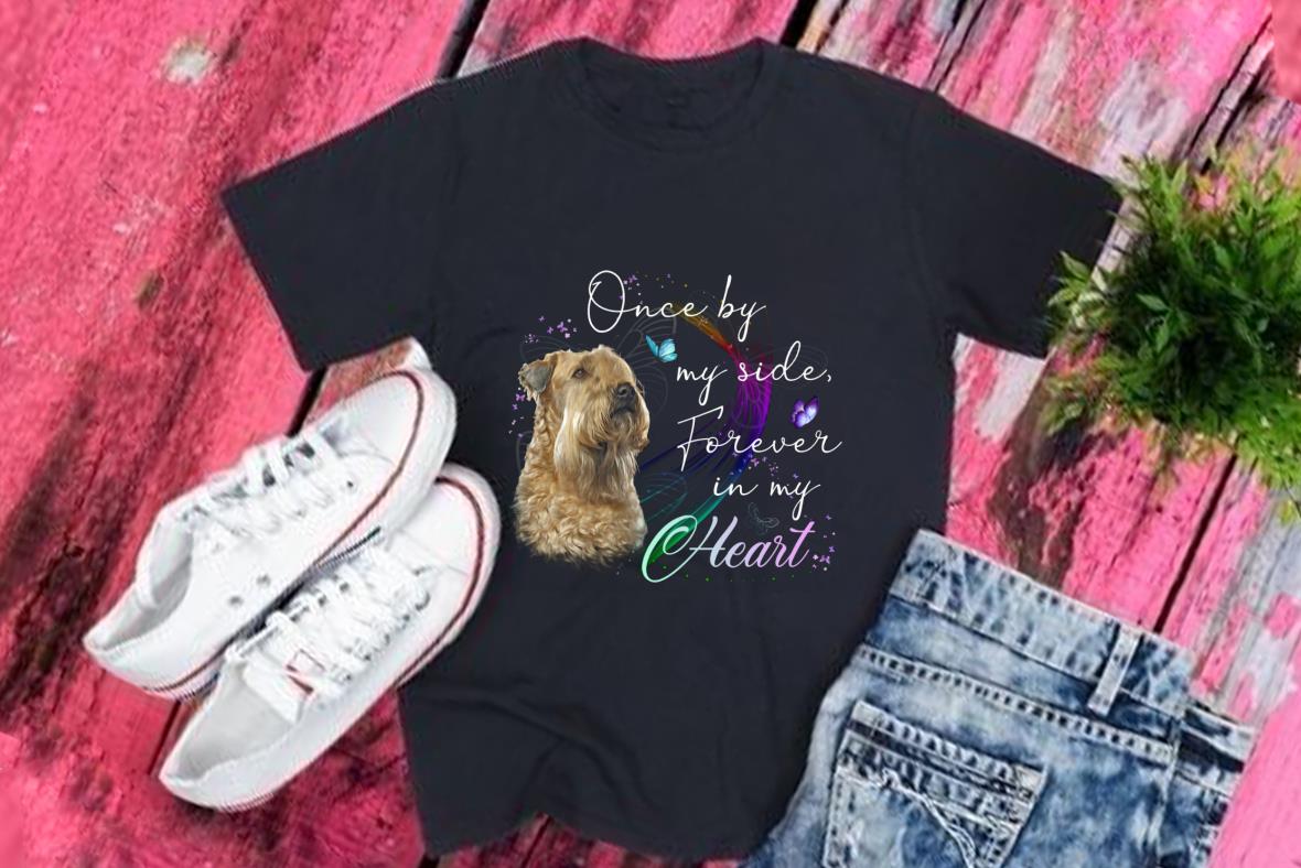 Dog Sealyham Spaniel In My Hearth Hallothanksmas Shirt, Sealyham One By My Side Forever In My Hearth Shirt