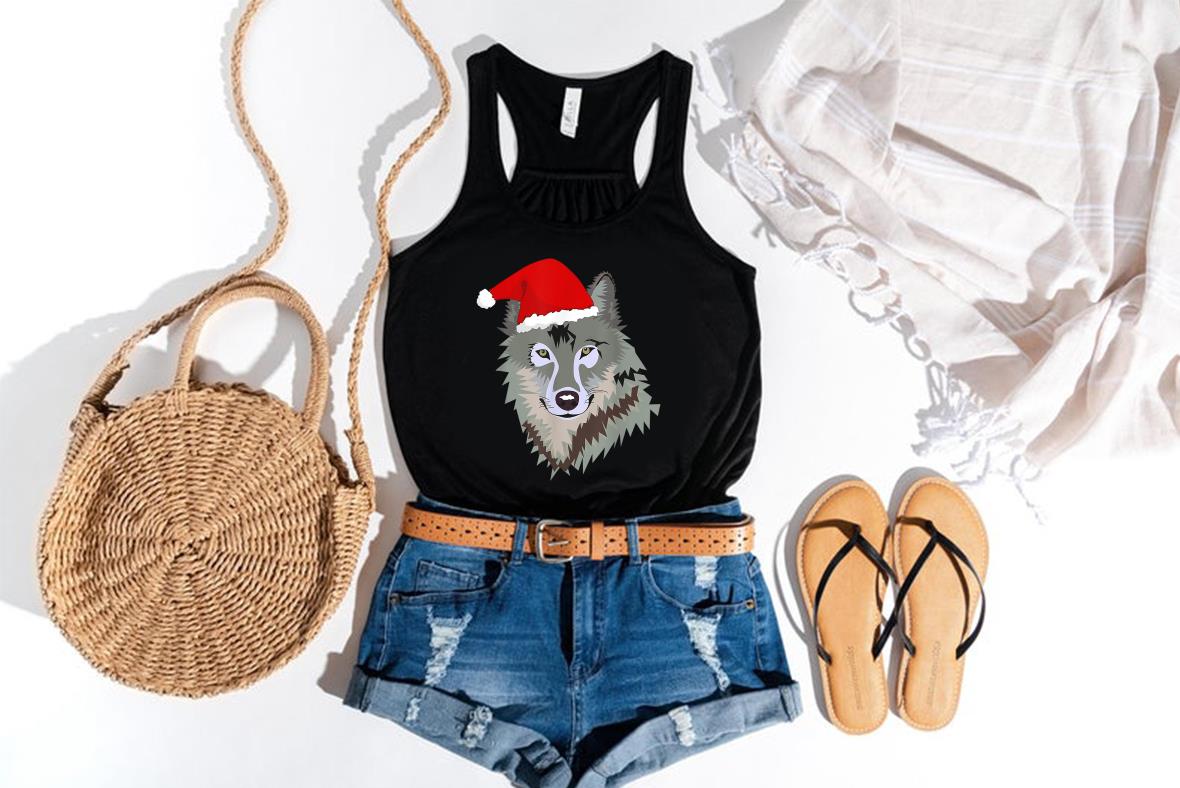 Wolf Santa Hat Merry Christmas Shirt, Grey Wolf Christmas Santa Hat Wolves Gift Kids Shirt Wolf Santa Hat Merry Christmas Shirt Grey Wolf Christmas Santa Hat Wolves Gift Kids Shirt 4 - Wolf Santa Hat Merry Christmas Shirt, Grey Wolf Christmas Santa Hat Wolves Gift Kids Shirt