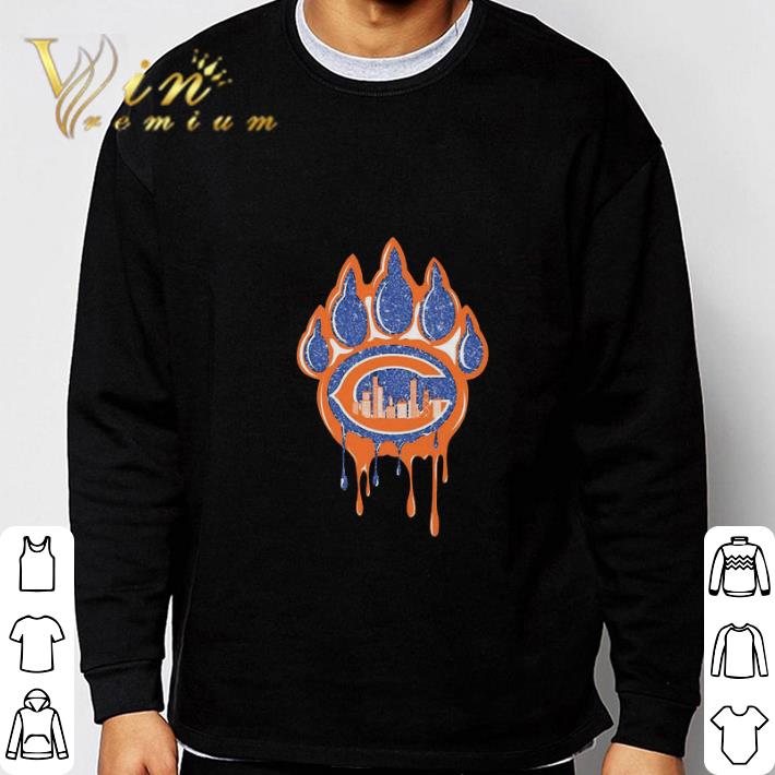 Glitter Chicago Bears Paw City shirt