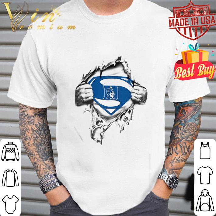 Logo Superman Insides Me Duke Blue Devils Basketball shirt Logo Superman Insides Me Duke Blue Devils Basketball shirt