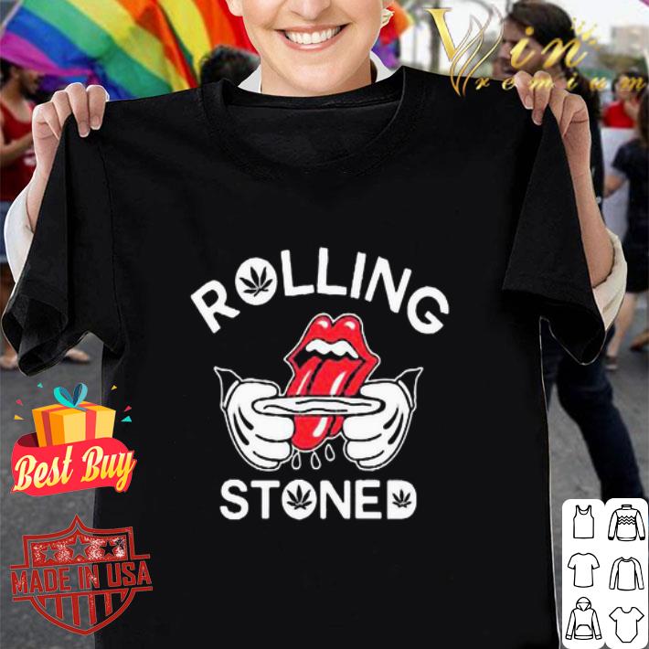 Weed Cannabis The Rolling Stoned shirt Weed Cannabis The Rolling Stoned shirt