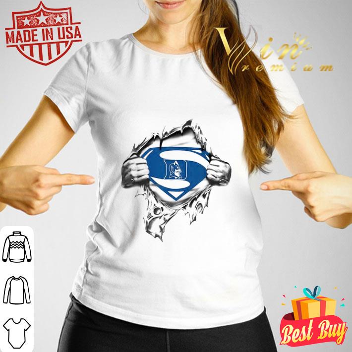 Logo Superman Insides Me Duke Blue Devils Basketball shirt Logo Superman Insides Me Duke Blue Devils Basketball shirt
