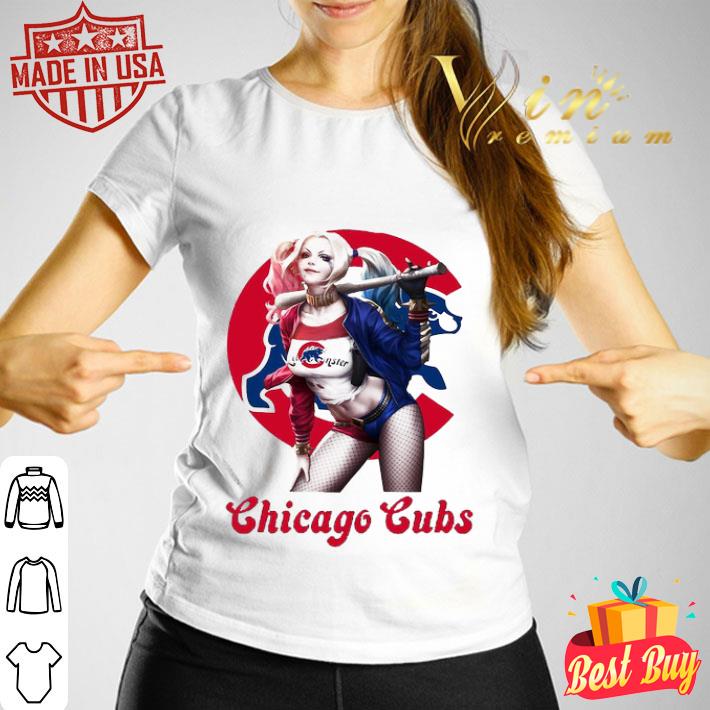 Harley Quinn Chicago Cubs Baseball shirt Harley Quinn Chicago Cubs Baseball shirt