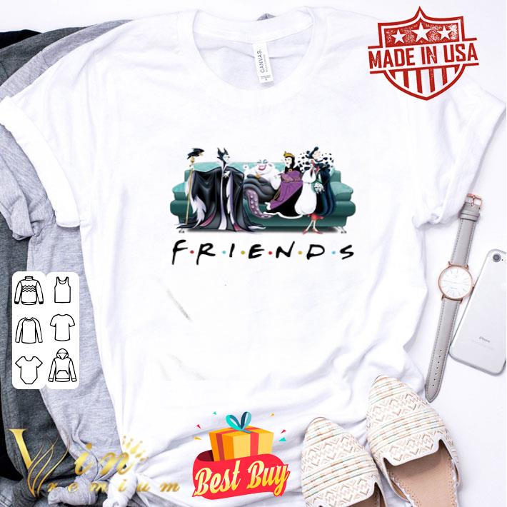 Disney Villain Characters Friends TV Series shirt