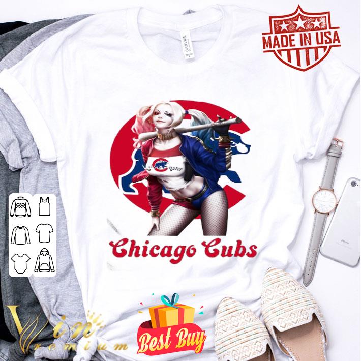 Harley Quinn Chicago Cubs Baseball shirt