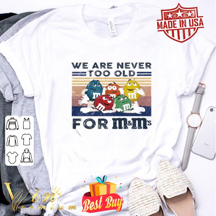 m&m shirt vintage