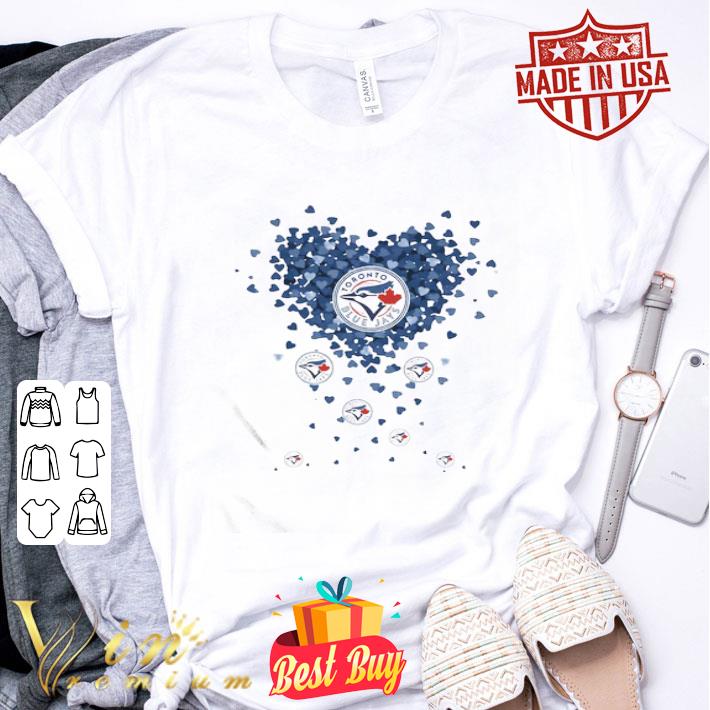 Love Toronto Blue Jays Tiny Hearts Shape shirt