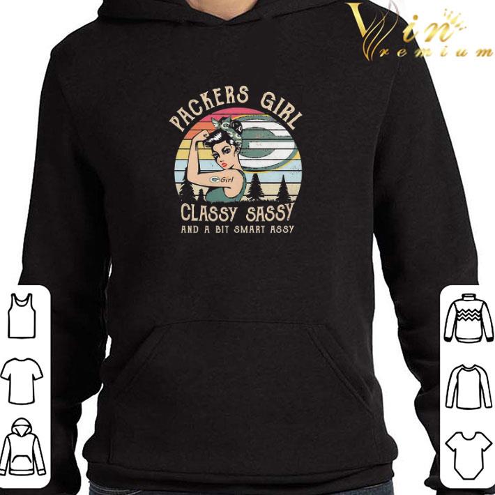 Packers girl classy sassy and a bit smart assy vintage shirt